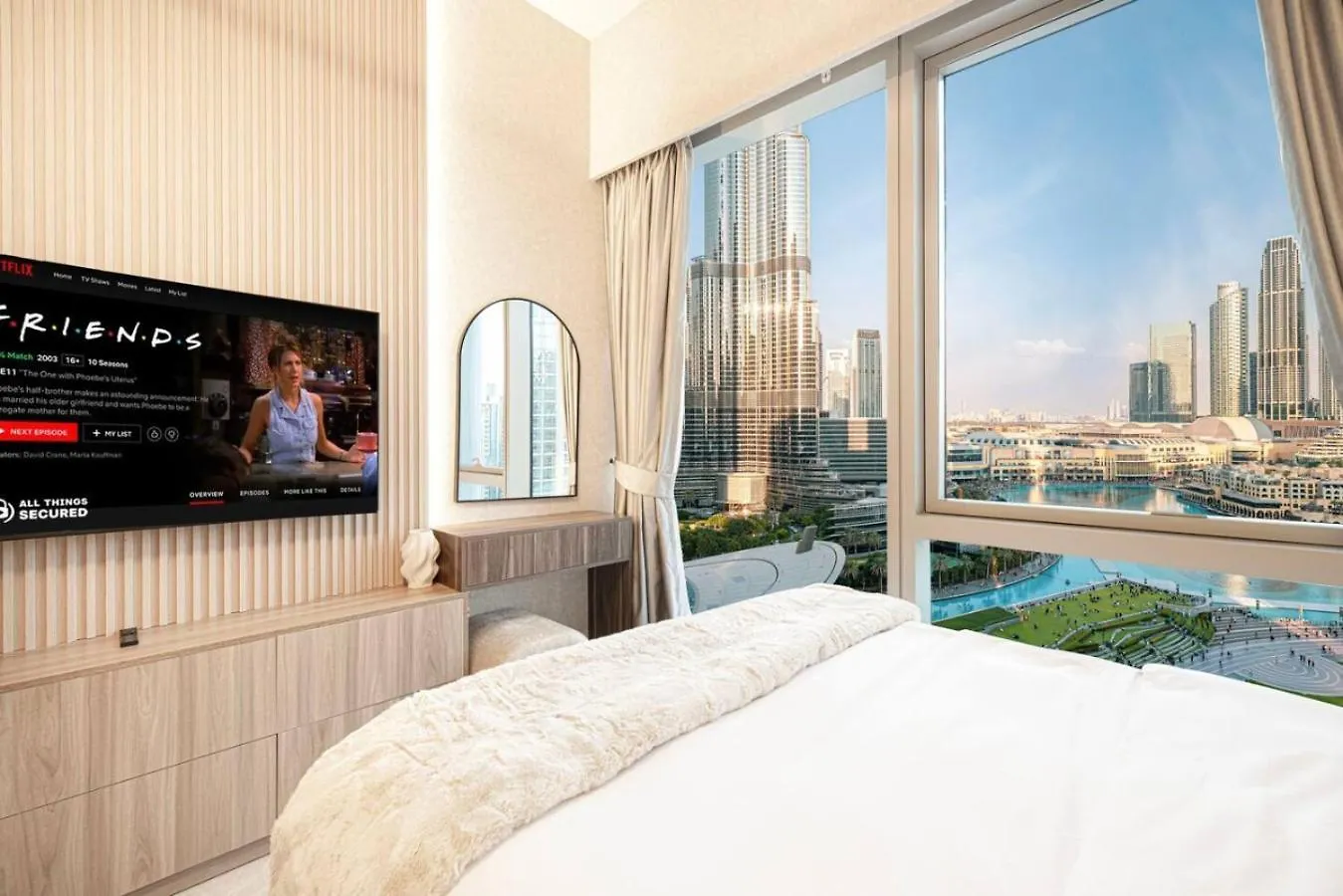 New Years Luxury Burj Khalifa And Fountain Views Apartment Dubai