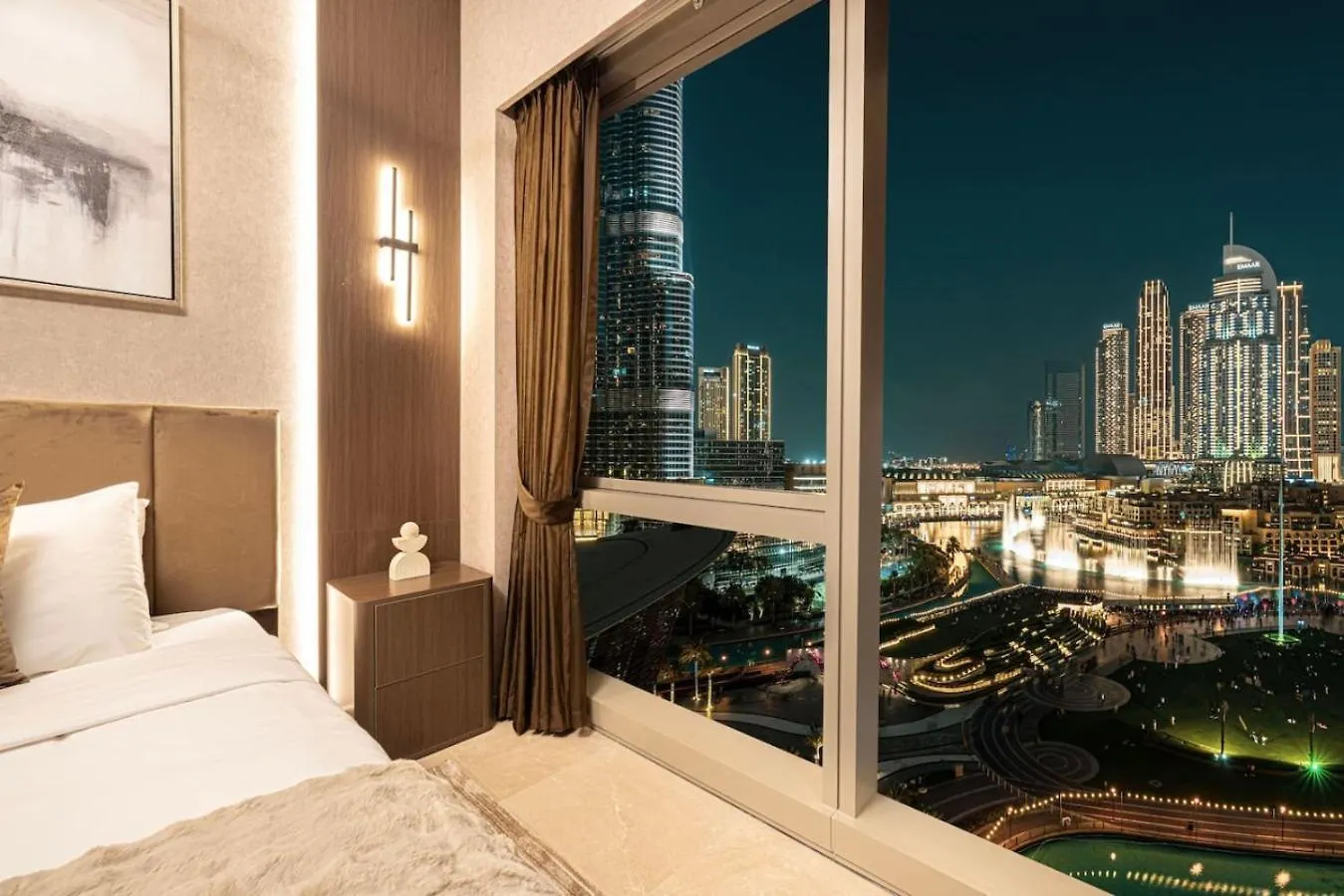 New Years Luxury Burj Khalifa And Fountain Views Apartment Dubai