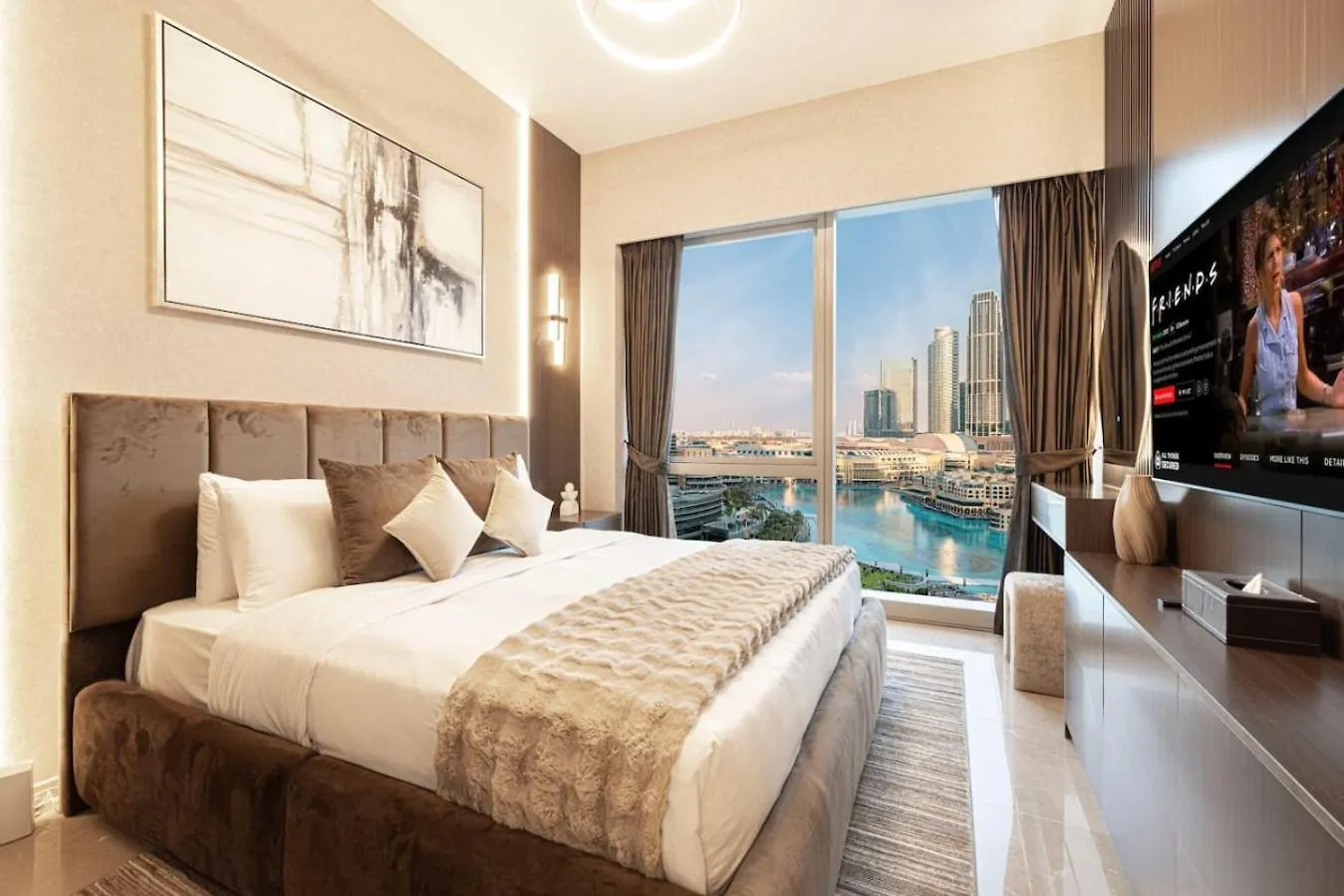 New Years Luxury Burj Khalifa And Fountain Views Apartment Dubai United Arab Emirates