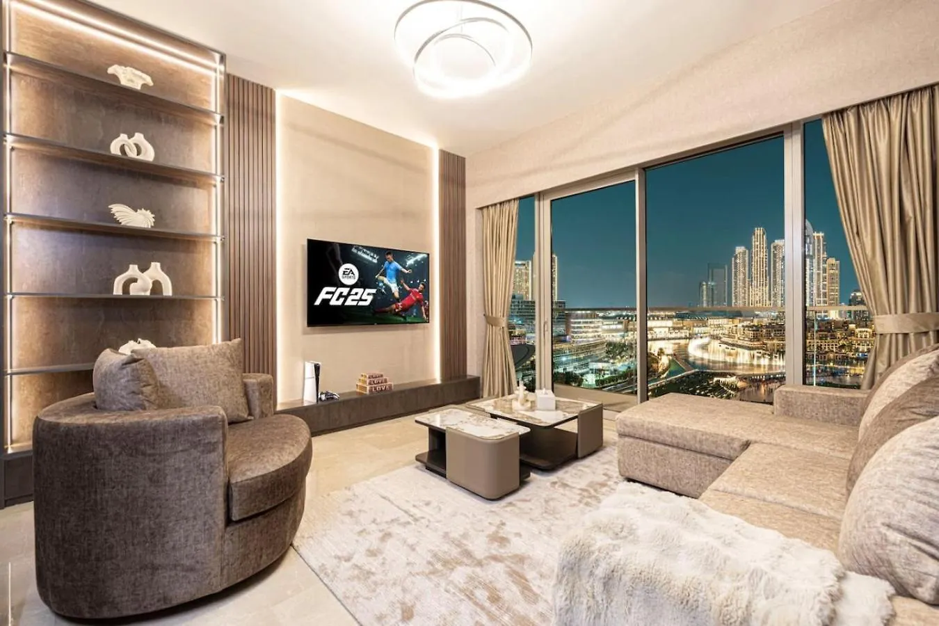 New Years Luxury Burj Khalifa And Fountain Views Lägenhet Dubai